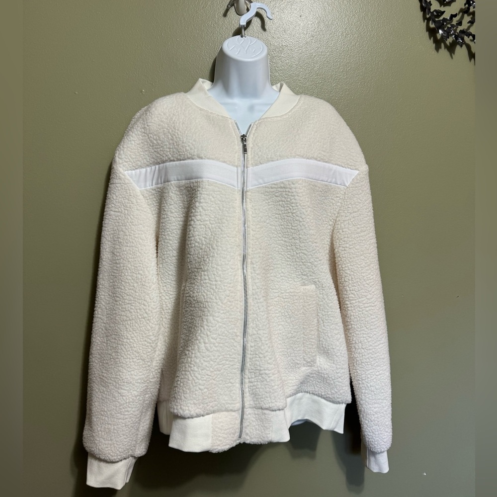 Zyia Active Fleece Style‎ Zip Up Jacket, Size XXXL